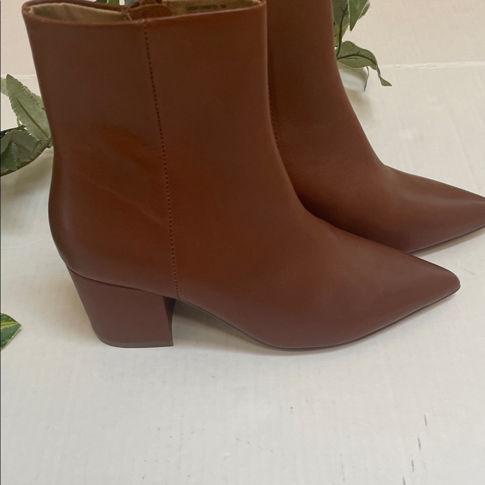 Steve Madden Neven - Brown Ankle Booties - Picture 3 of 7